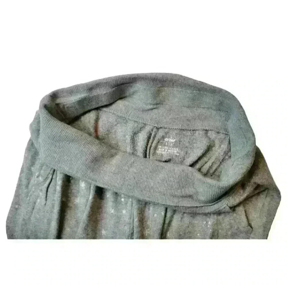 AERIE Womans GREY Lounge pants PJ Pajama sweatpants Fleece Pockets size Sm - Picture 6 of 6